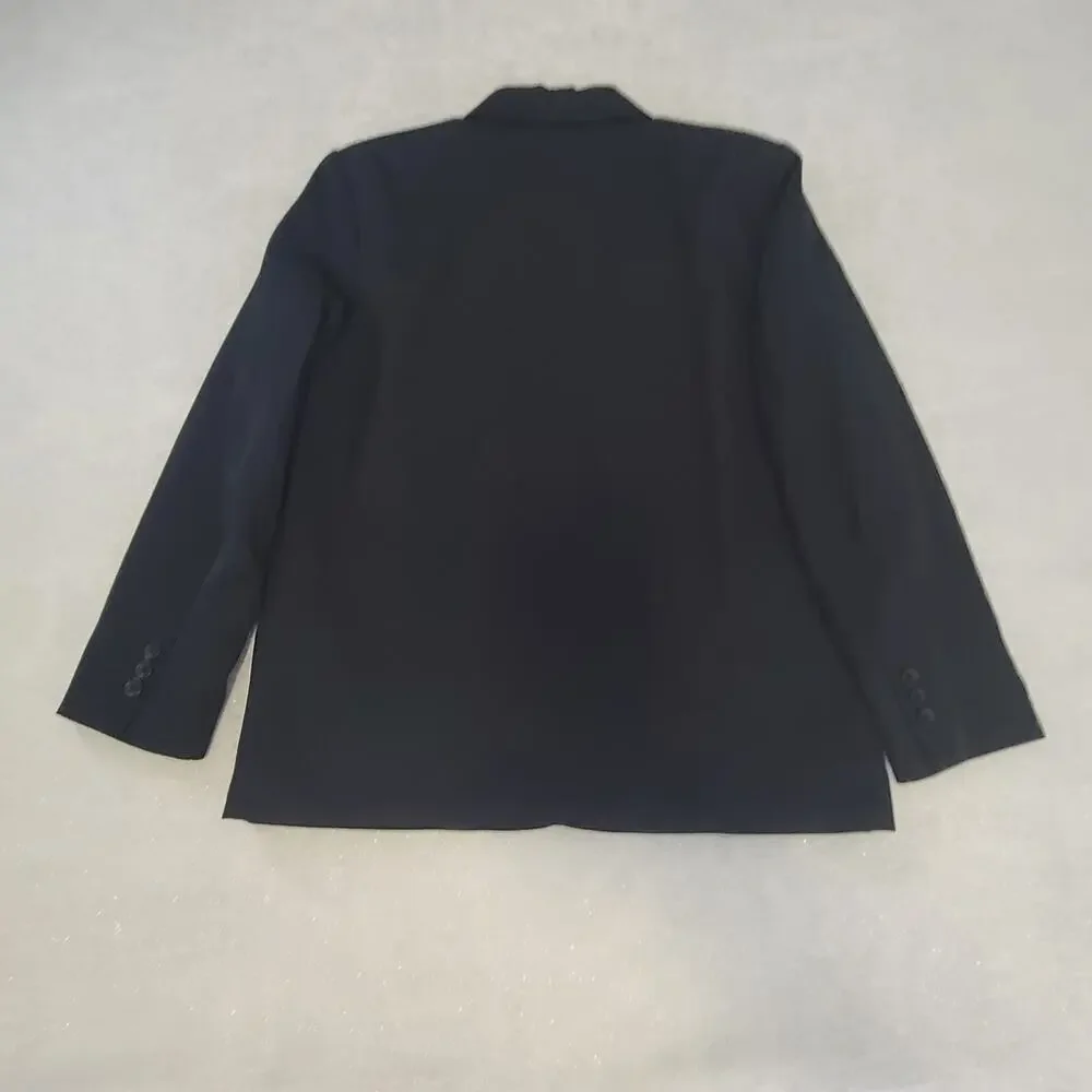 Cole by Sweet Kids boys Husky blazer black size 14H Formal Wedding Event Party